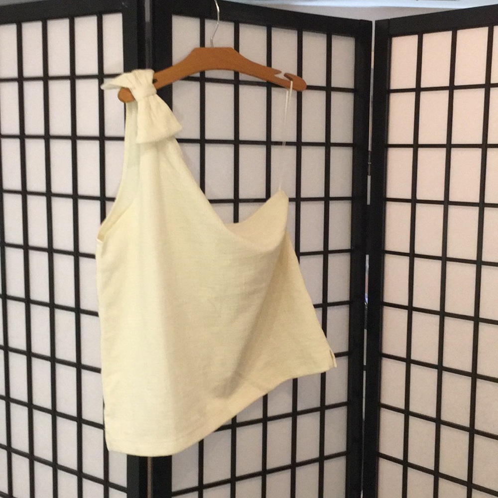 J crew one shoulder top
